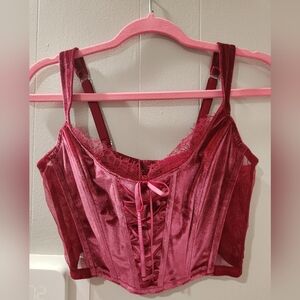 NWOT VS Corset Bralette L